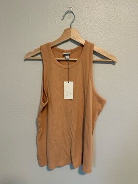 A new day Ribbed Tank Top